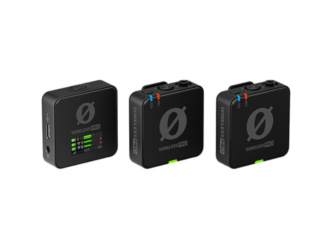 نظام ميكروفون لاسلكي RODE Wireless PRO 2-Person Clip-On/مسجل مع مشبكين  نظام ميكروفون لاسلكي RODE Wireless PRO 2-Person Clip-On/مسجل مع مشبكين
